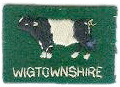 Wigtownshire felt badge